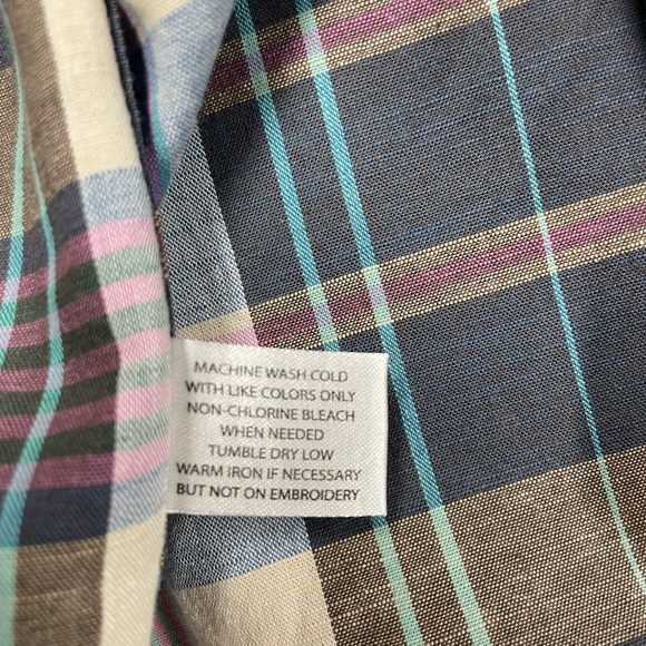 US Polo Assn Plaid short sleeve shirt - Picture 5 of 6